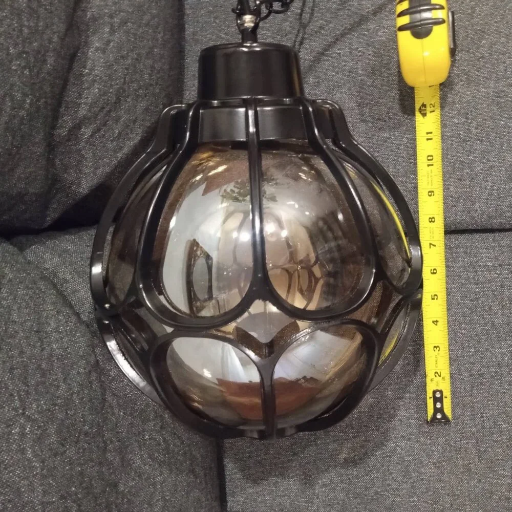 Mid Century Style Globe Hanging Light - Picture 3 of 5